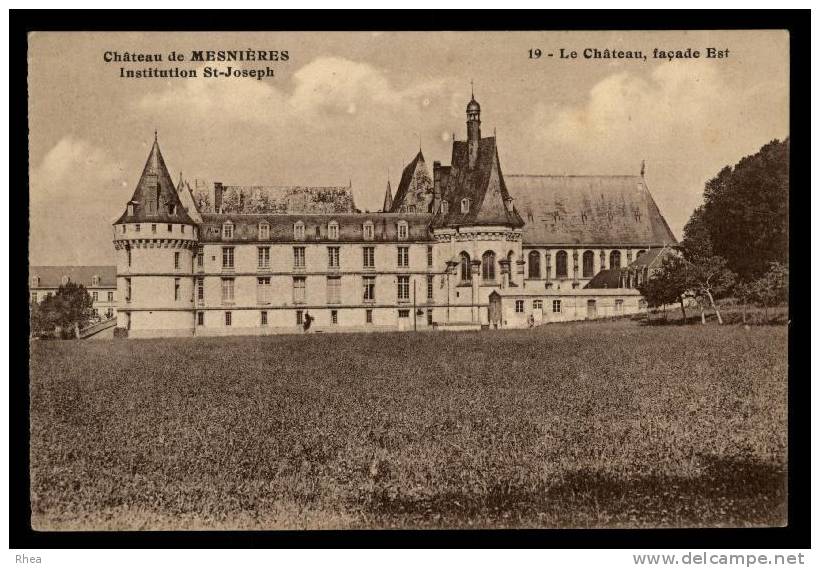 76 Mesnières-en-Bray chateau ecole D76D K76462K C76427C RH097048