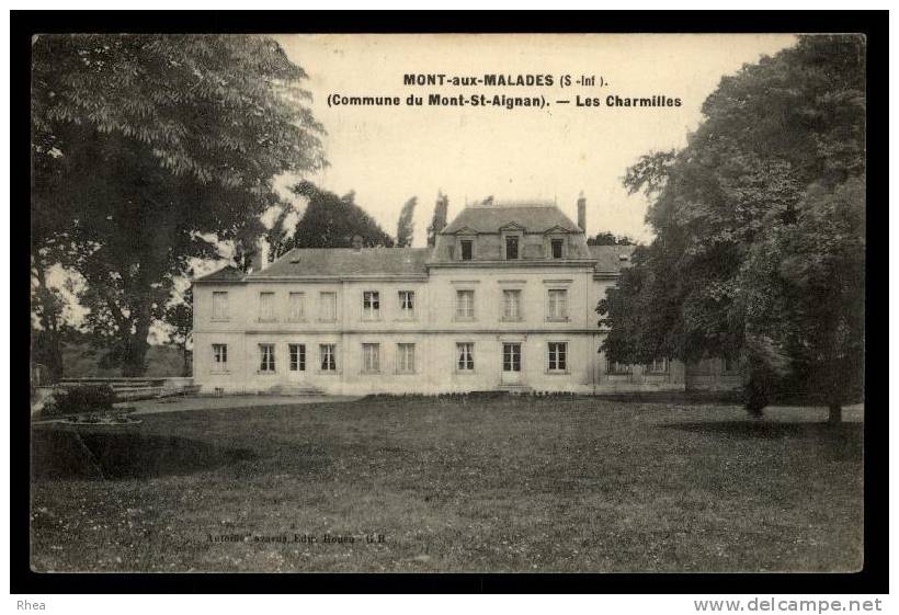 76 Mont-Saint-Aignan chateau D76D K76451K C76451C RH097072