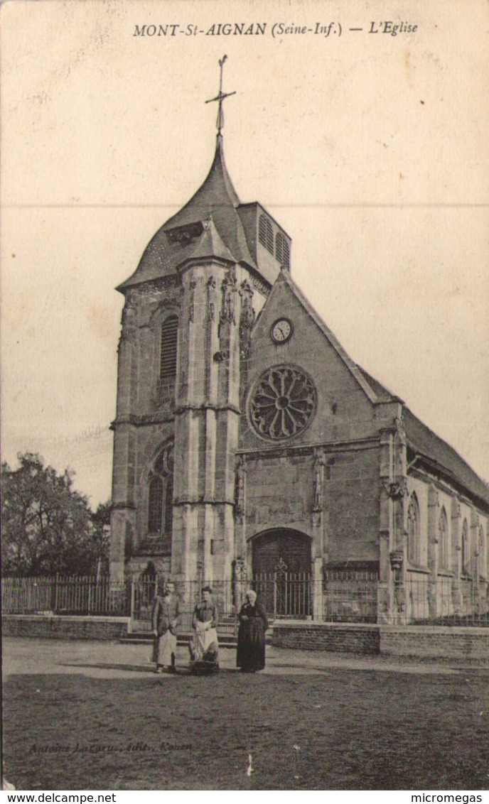 76 - MONT-SAINT-AIGNAN - L'Eglise