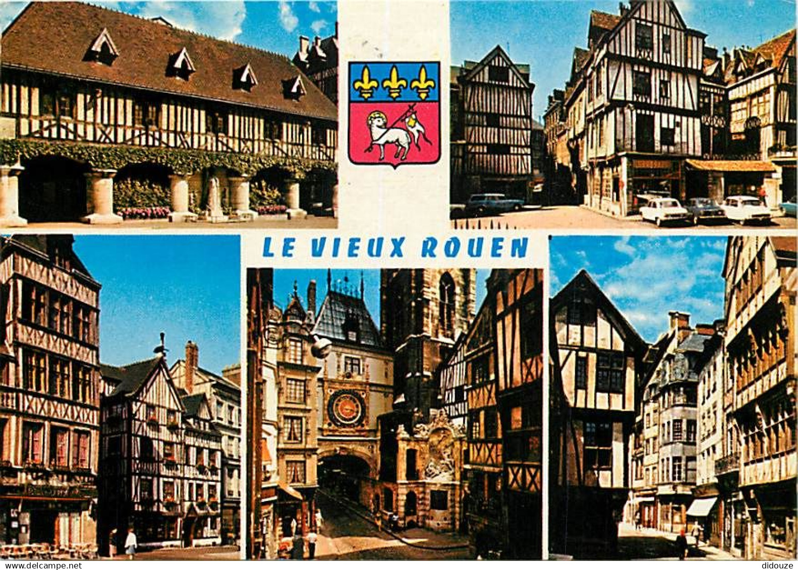 76 - Rouen - Le Vieux Rouen - Multivues - Blasons - CPM - Voir Scans Recto-Verso