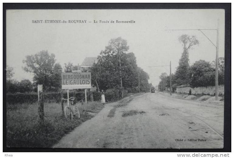 76 Saint-Étienne-du-Rouvray pneu le gaulois publicite    D76D  K76681K  C76575C RH059293