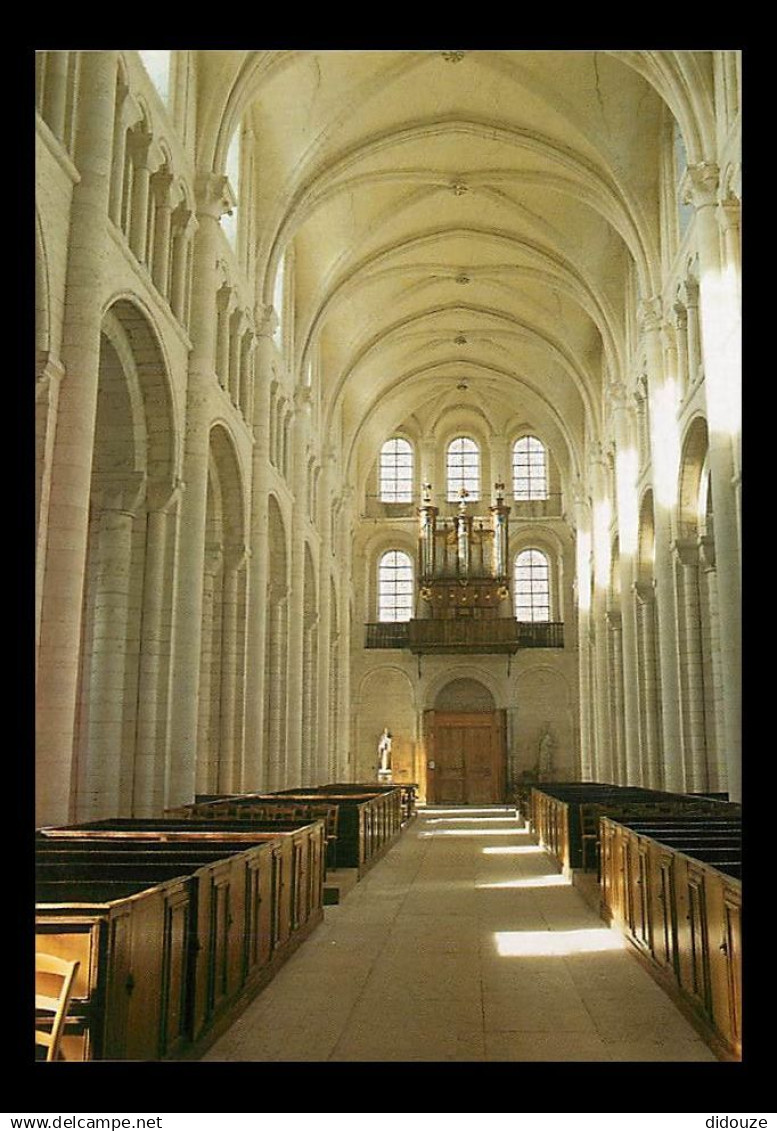 76 - Saint Martin de Boscherville - Abbaye Saint-Georges - Nef et orgue - Carte Neuve - CPM - Voir Scans Recto-Verso