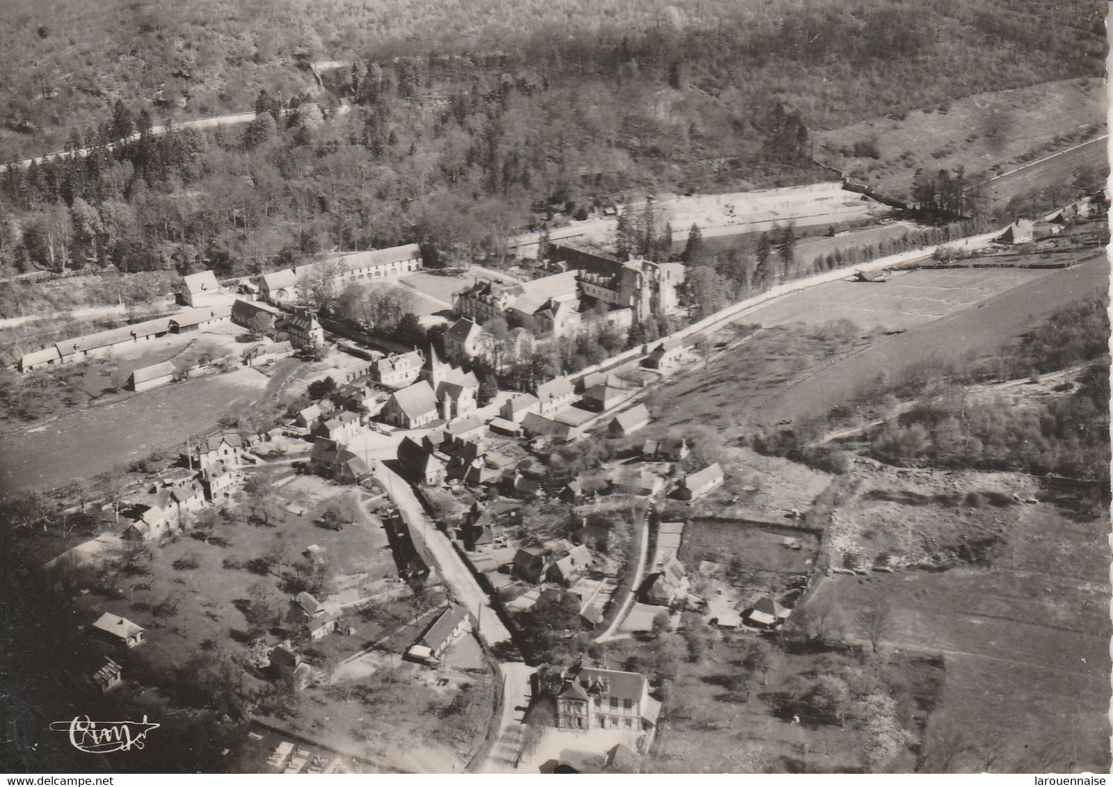 76 - SAINT WANDRILLE RANCON - Vue aérienne