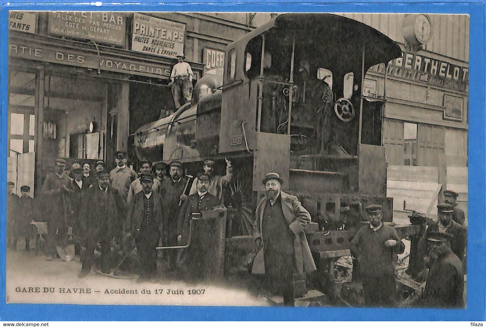 76 -  Seine Maritime - Le Havre - Gare du Havre - Accident du 17 Juin 1907 (N11214)