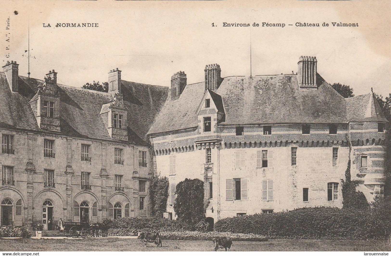 76 - VALMONT - Château de Valmont