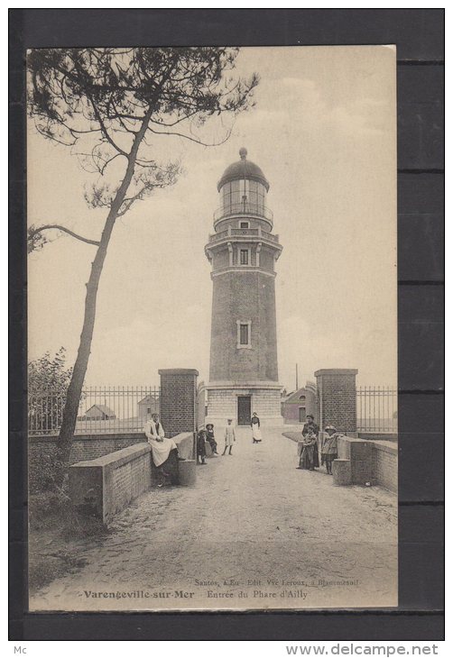 76 - Varengeville sur Mer - Entrée du Phare d'Ailly - animée