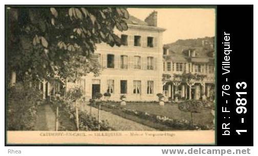 76 Villequier - CAUDEBEC-EN-CAUX - VILLEQUIER - Maison Vacquerie-Hugo - vacquerie maison hugo /  D76D  K76164K  C76742C