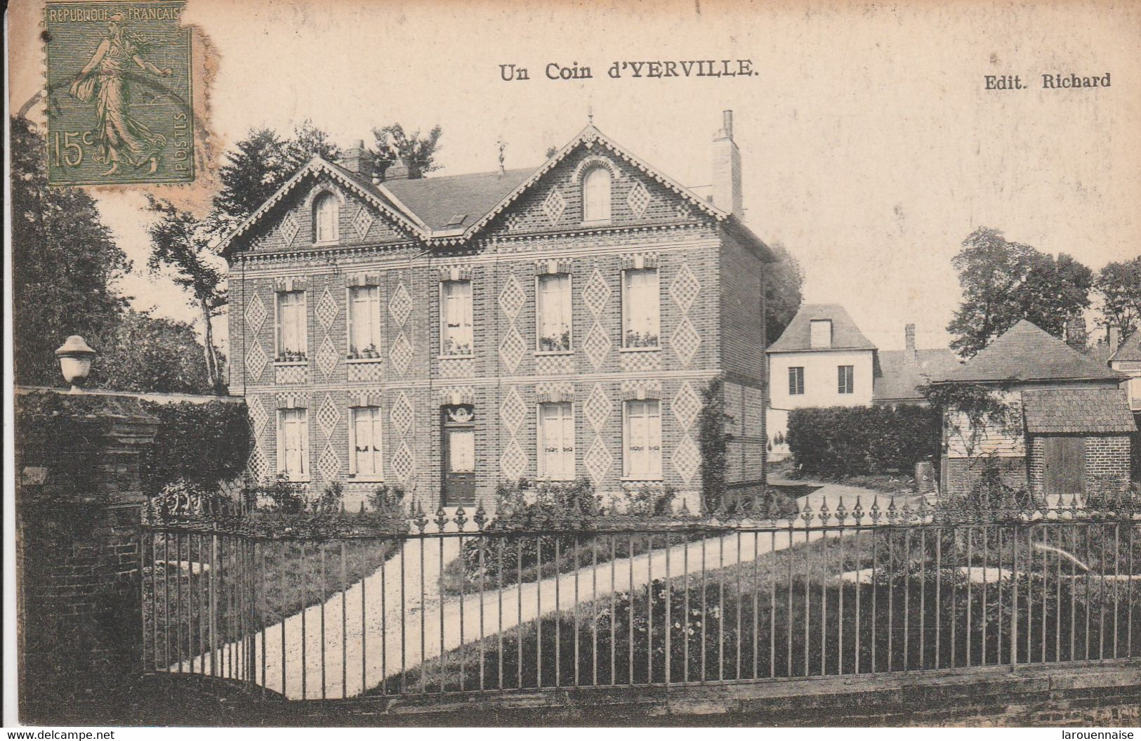 76 - YERVILLE - Un Coin d' Yerville