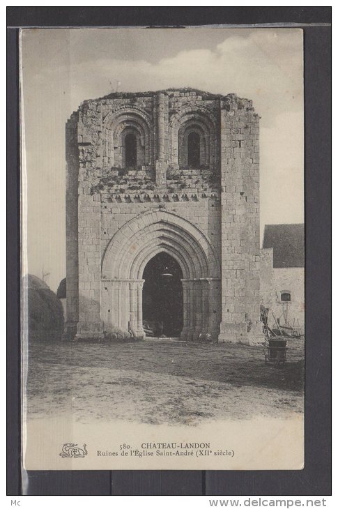 77 - Chateau Landon - Ruines de l'Eglise Saint-André