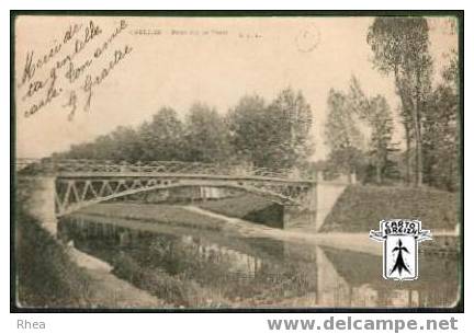 77 Chelles - CHELLES - Pont sur le Canal - cpa