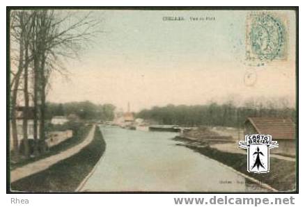 77 Chelles - CHELLES - Vue du Port - cpa