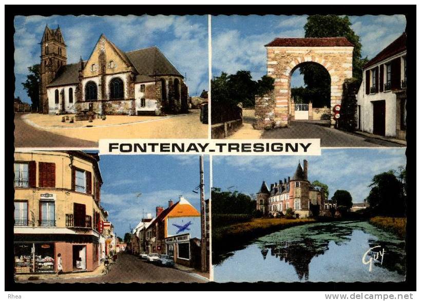 77 Fontenay-Trésigny multi vue D77D K77393K C77192C RH086142