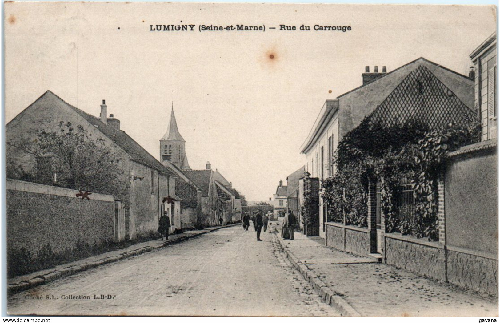 77 LUMIGNY - Rue du Carrouge