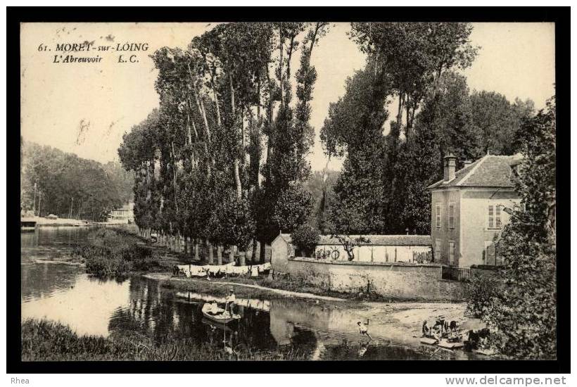 77 Moret-sur-Loing abreuvoir loing D77D K77316K C77316C RH086710