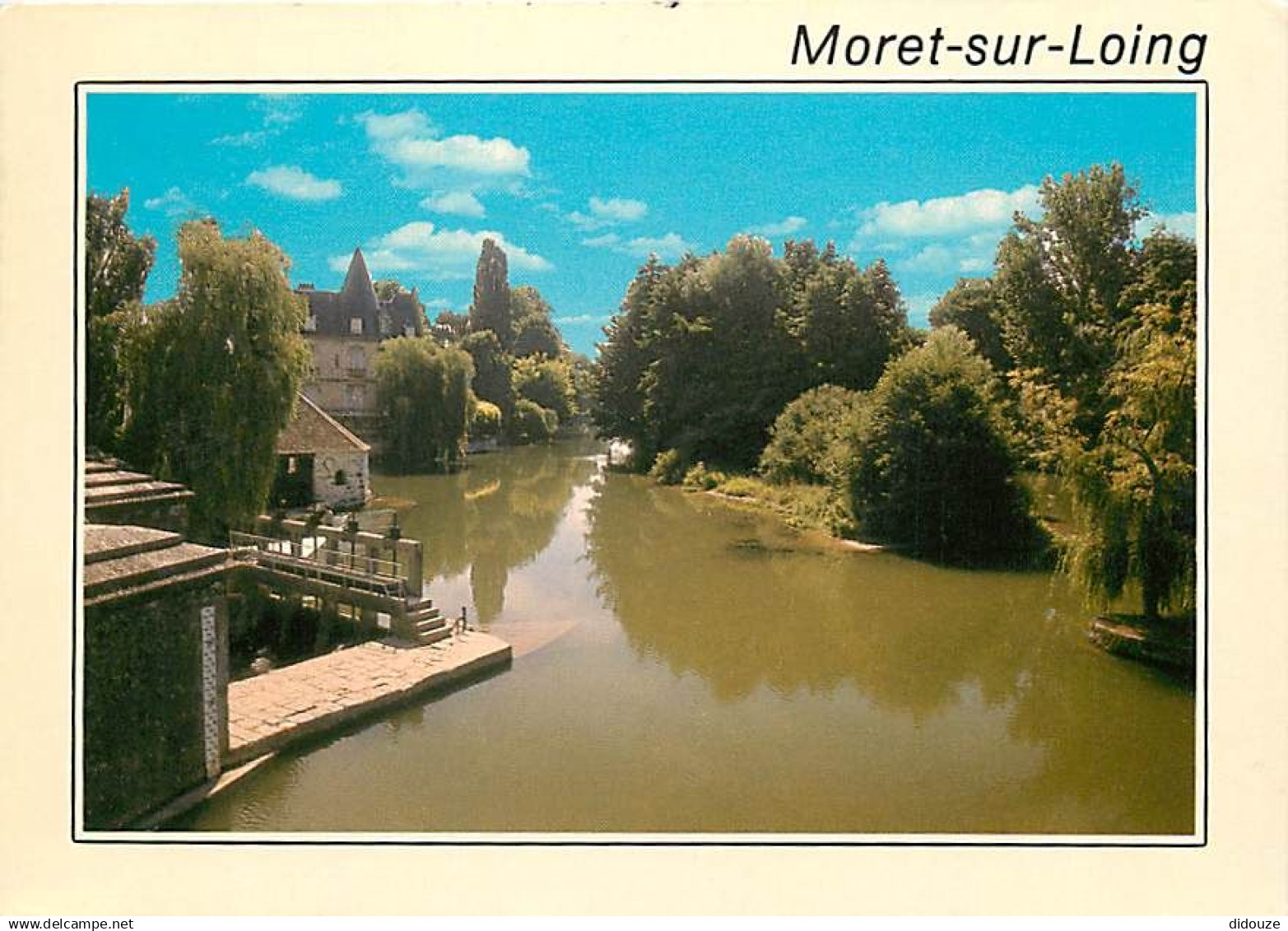 77 - Moret sur Loing - Le Loing - CPM - Voir Scans Recto-Verso