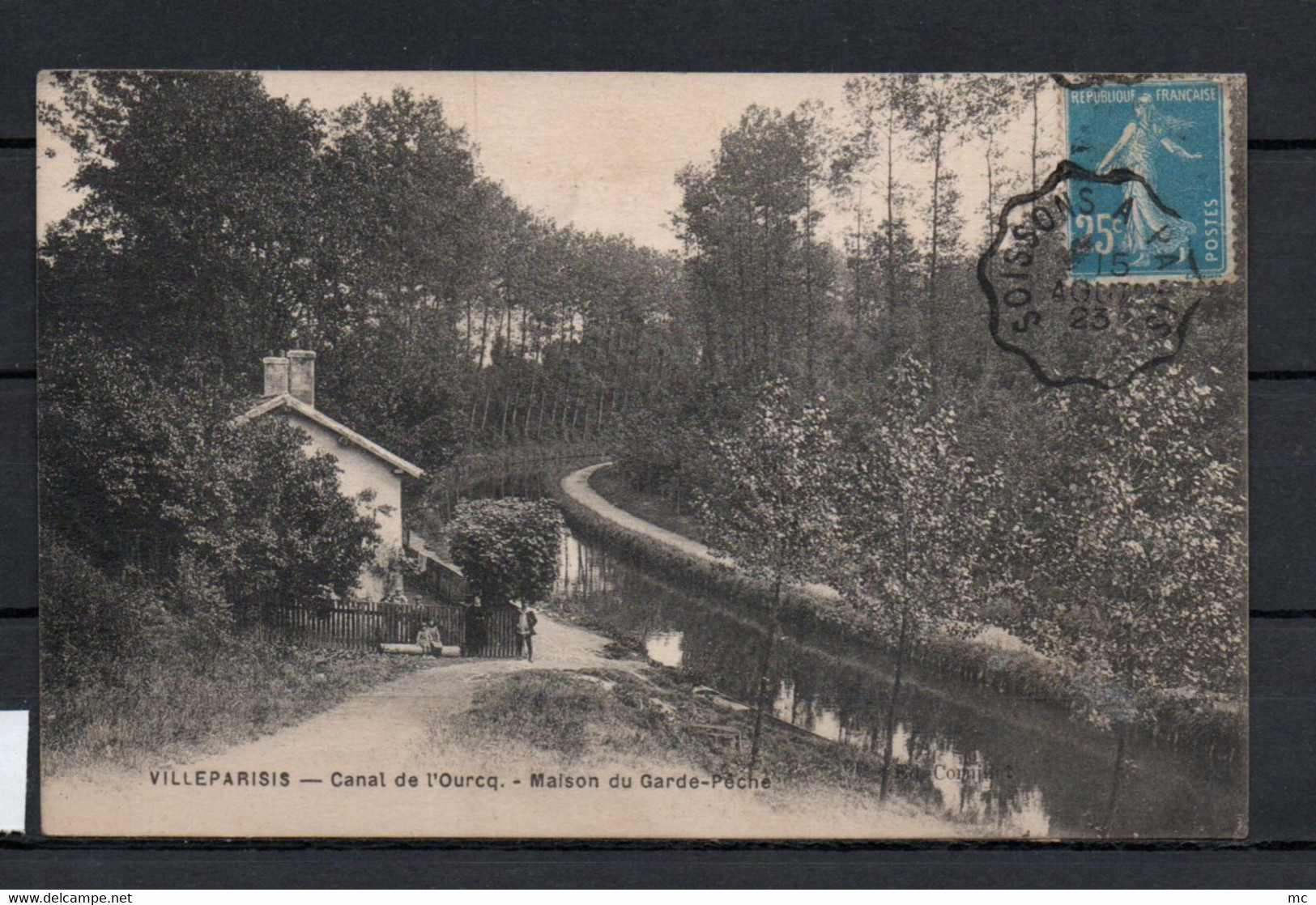 77 - Villeparisis - Canal de l'Ourcq - maison du Garde-Peche