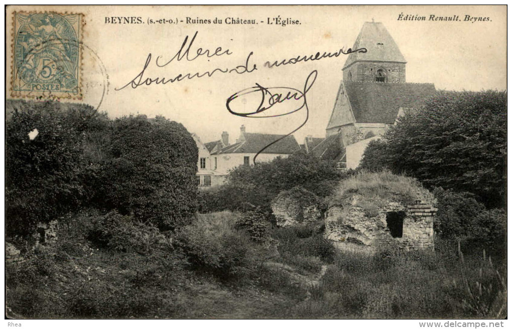 78 - BEYNES - ruines