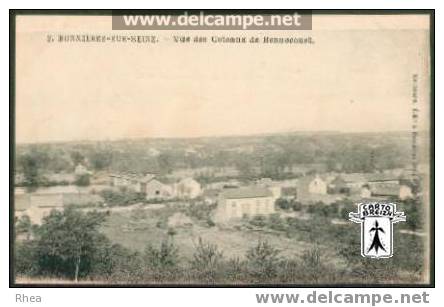 78 Bonnières-sur-Seine - 2. BONNIERES-SUR-SEINE - Vue des Coteaux de Bennecourt - cpa