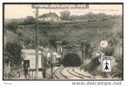 78 Bonnières-sur-Seine - BONNIERES-sur-SEINE (S-et-O) - Entrée du Tunnel de Bonnières à Rolleboise - cpa