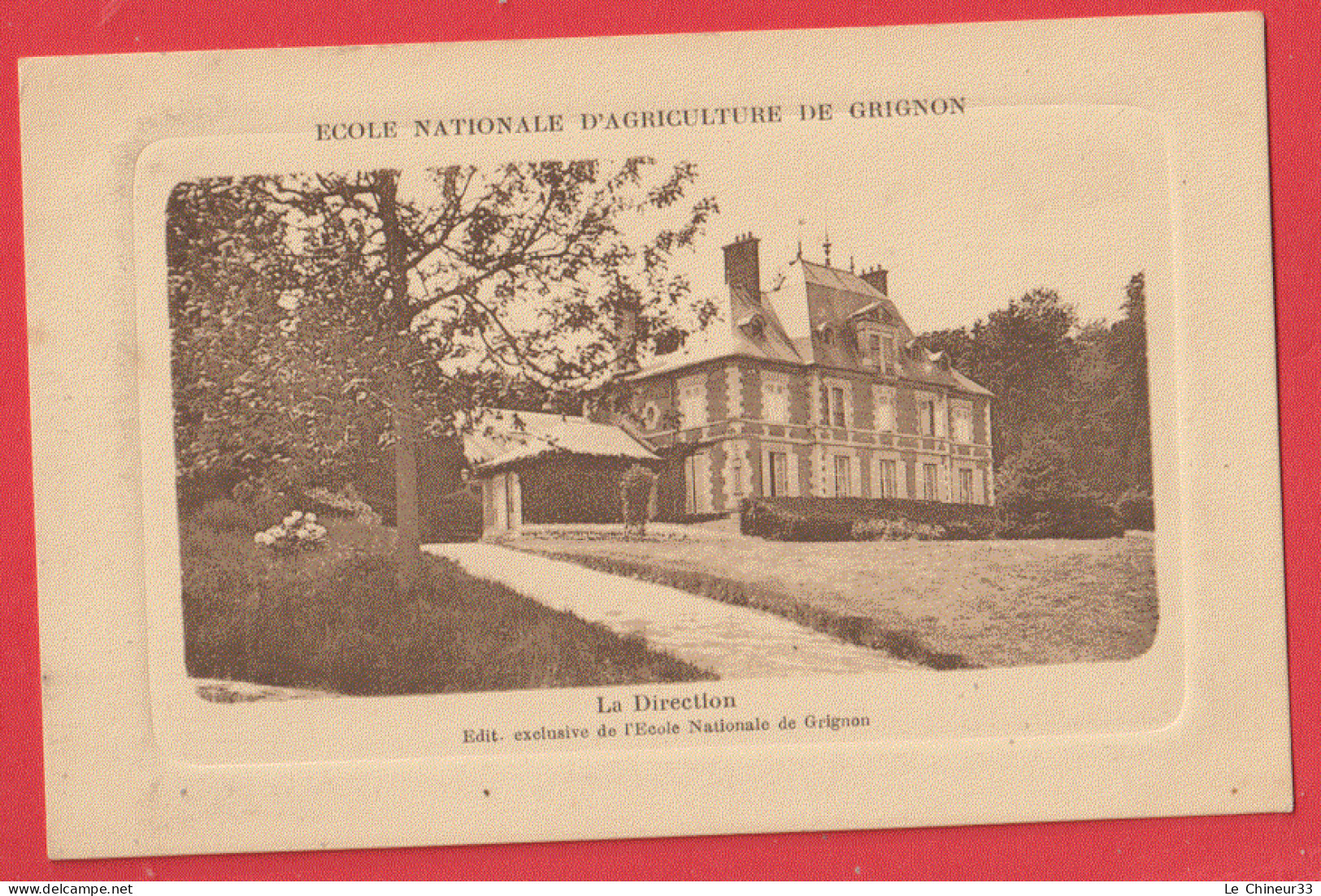 78 - GRIGNON----Ecole Nationale d'Agriculture----La Direction