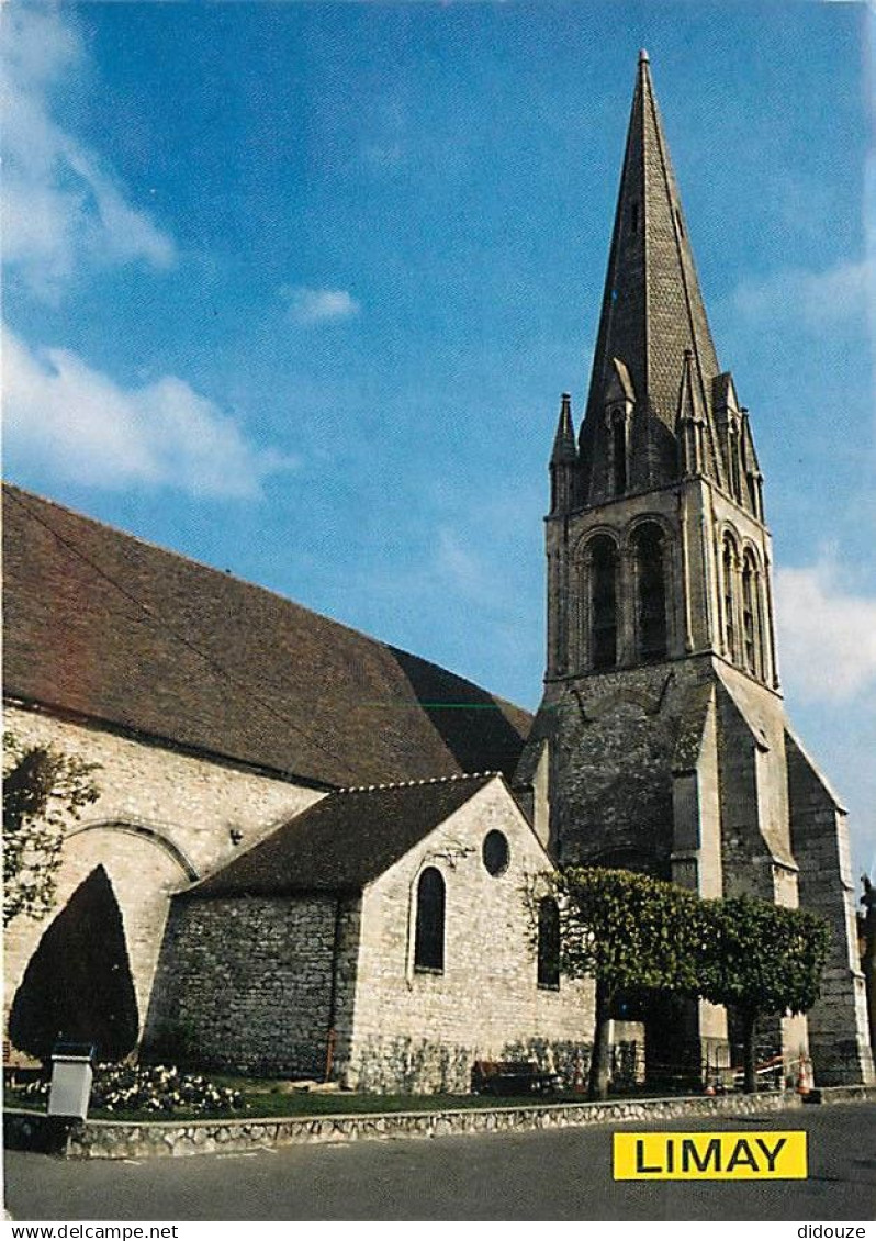 78 - Limay - Eglise Saint-Aubin - CPM - Carte Neuve - Voir Scans Recto-Verso