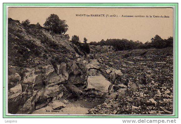 78 - MAGNY les HAMEAUX -- Ancienne carrières de la Croix du bois