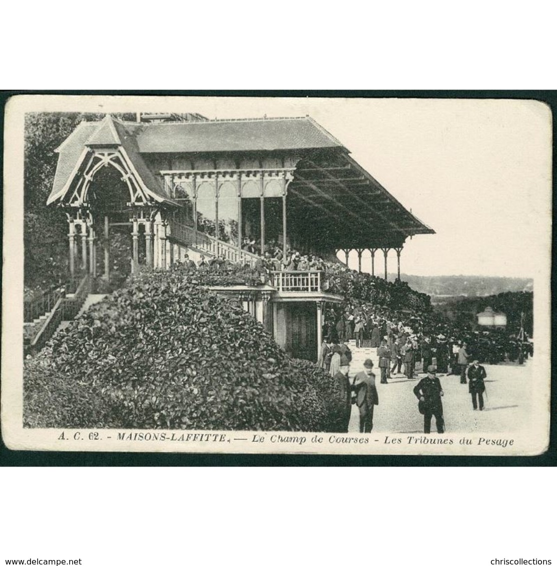 78 - MAISONS LAFFITTE - Le Champ de Courses - Les Tribunes du Pesage