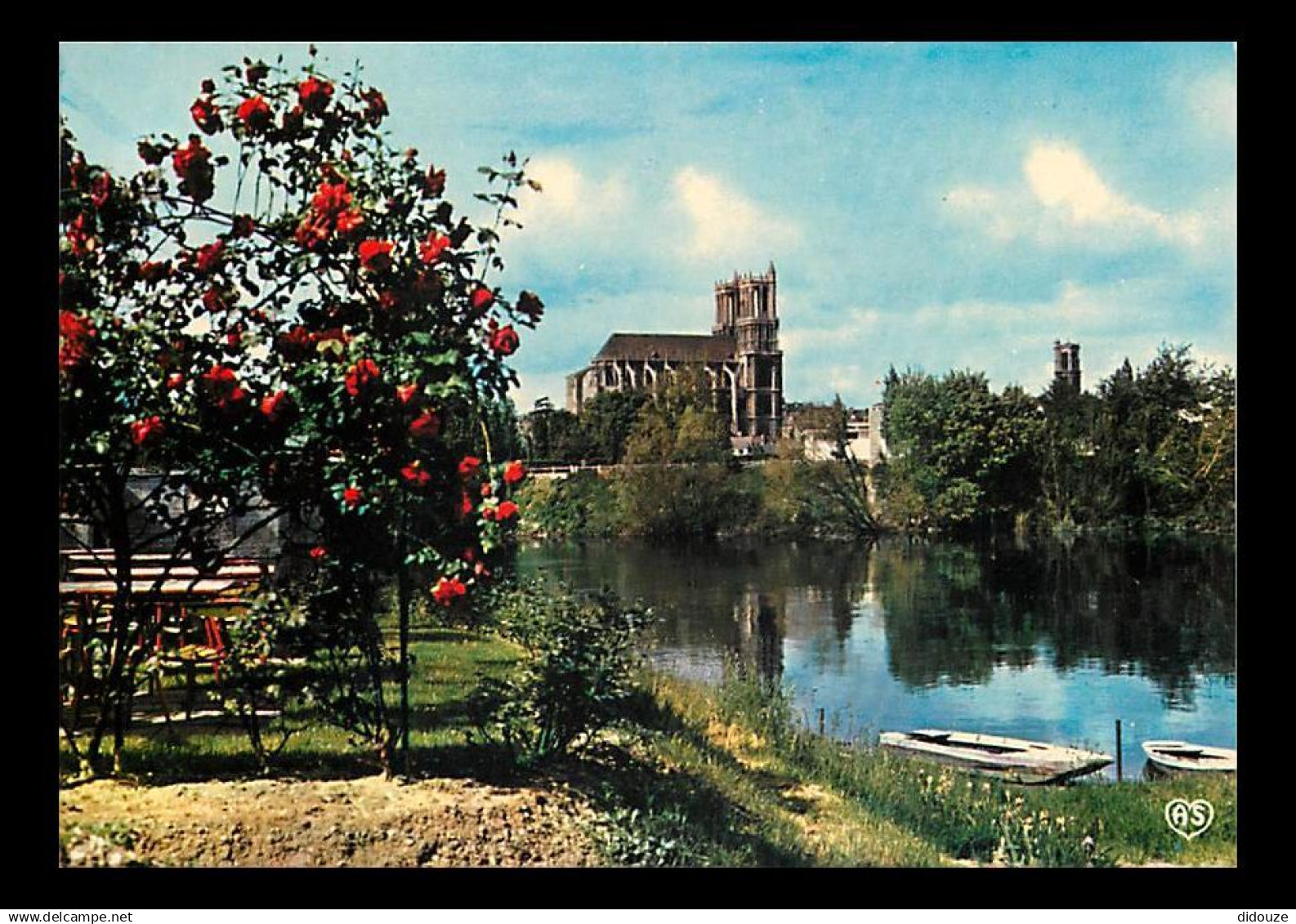 78 - Mantes la Jolie - La Collégiale Notre-Dame - CPM - Flamme Postale de Mantes la Jolie - Voir Scans Recto-Verso