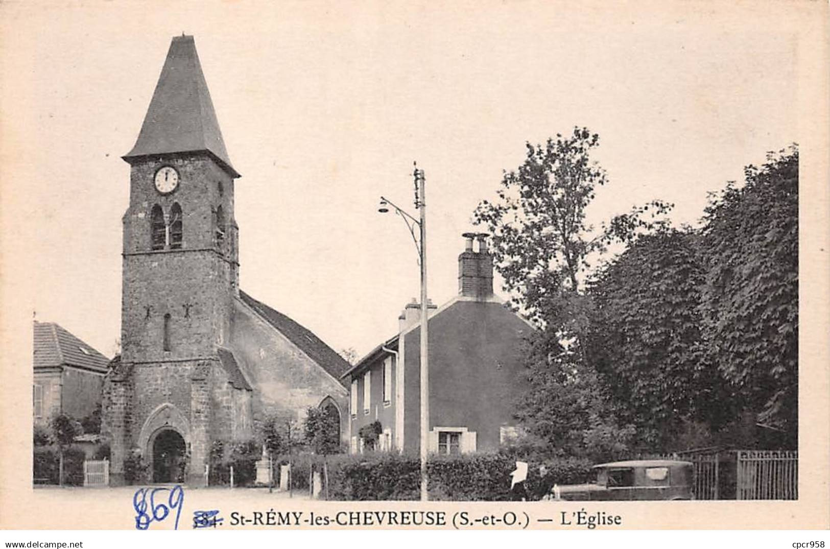 78-SAN59992-SAINT-REMY-LES-CHEVREUSE.L'Eglise