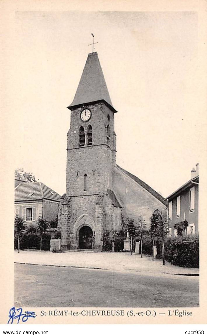 78-SAN59993-SAINT-REMY-LES-CHEVREUSE.L'Eglise