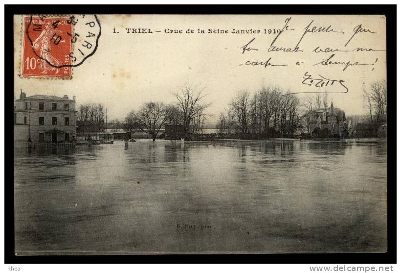 78 Triel-sur-Seine inondation D78D K78624K C78624C RH085367