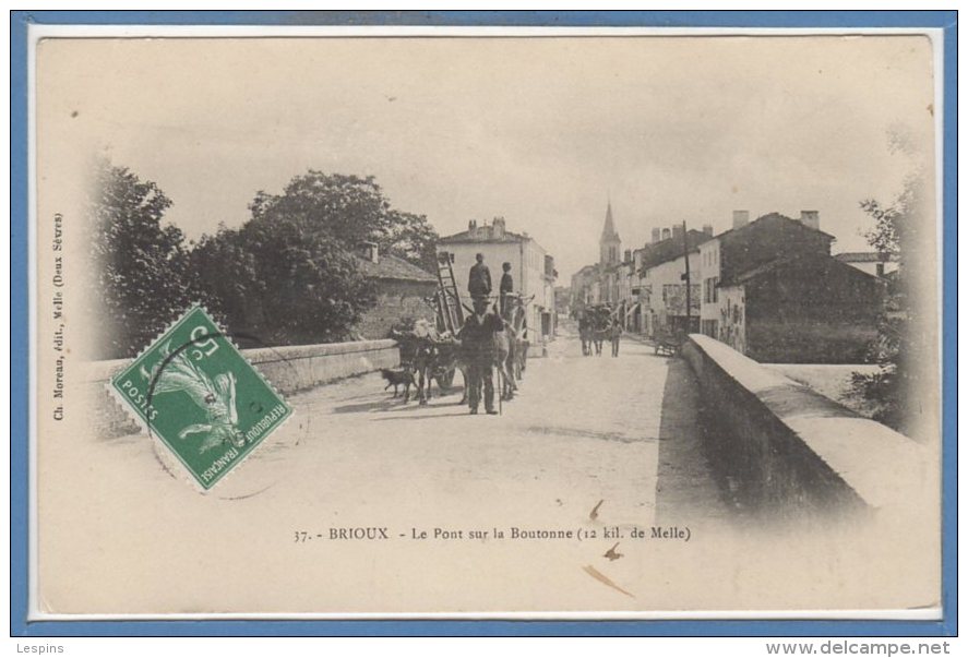 79 - BRIOUX --  Le pont sur la Boutonne