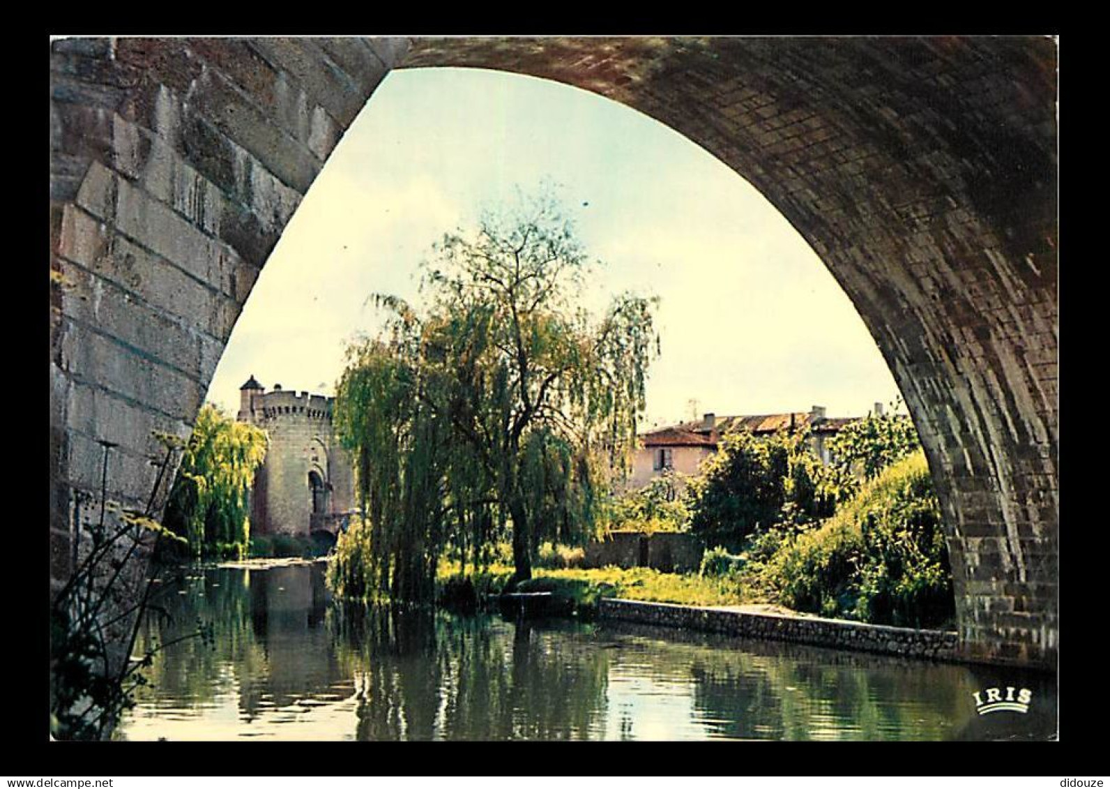 79 - Parthenay - Vallée du Thouet - La Porte Saint-Jacques - Les Bords du Thouet - Flamme Postale de Parthenay - CPM - V