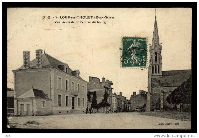 79 Saint-Loup-Lamairé eglise D79D K79268K C79268C RH083683