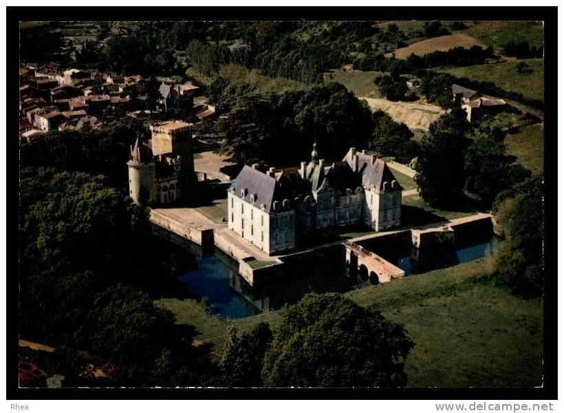 79 Saint-Loup-Lamairé vue aerienne chateau D79D K79268K C79268C RH083685