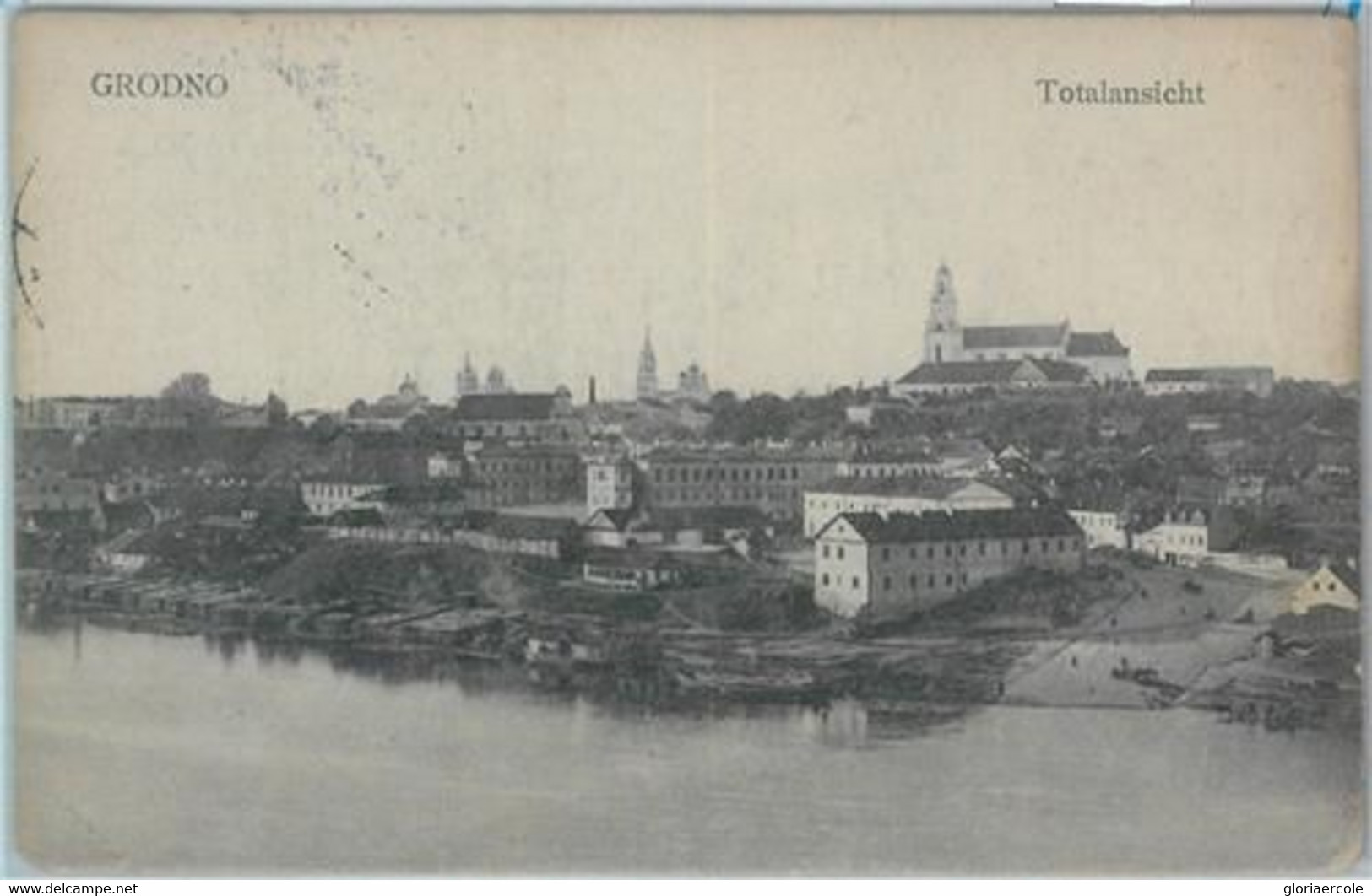 79458  -  BELARUS Беларусь - VINTAGE  POSTCARD -   GRODNO  1916