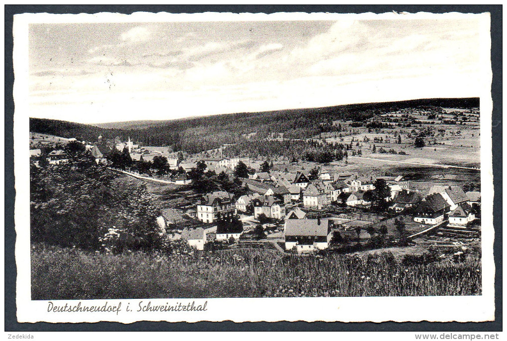 7974 - alte Foto Ansichtskarte - Deutschneudorf gel 1941 - Beer