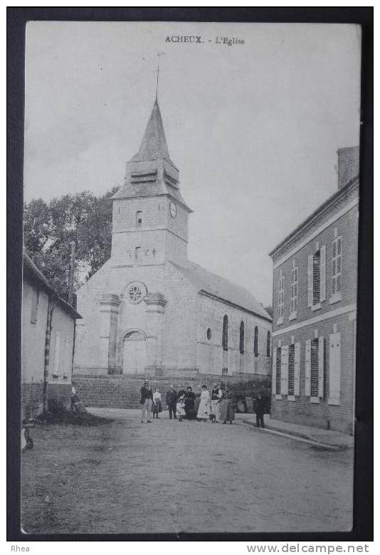 80 Acheux-en-Amiénois eglise    D80D  K80003K  C80003C RH049433