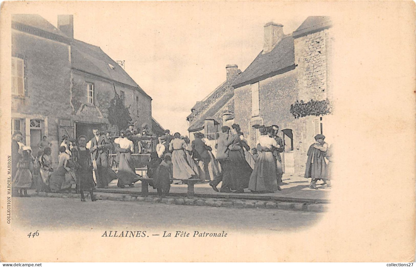 80-ALLAINES- LA FÊTE PATRONALE