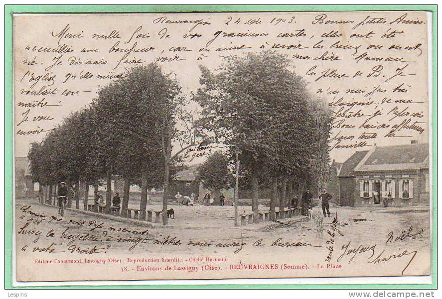 80 - BEUVRAIGNES --  La Place