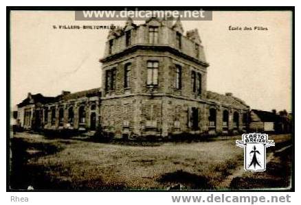 80 Villers-Bretonneux - 9. VILLERS-BRETONNEUX  Ecole des Filles - cpa