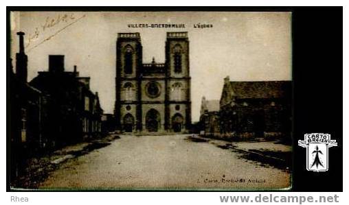 80 Villers-Bretonneux - VILLERS-BRETONNEUX - L'Eglise -  cpa Rhea D80D  K80212K  C80799C