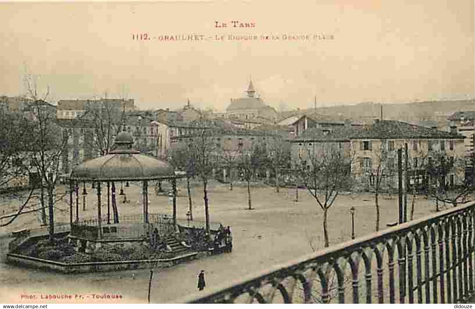 81 - Graulhet - Le Kiosque à Musique de la Grande Place - Animée - Carte Neuve - CPA - Voir Scans Recto-Verso