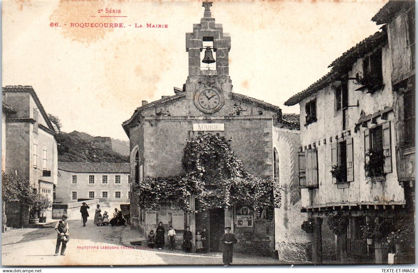 81 ROQUECOURBE - la mairie.