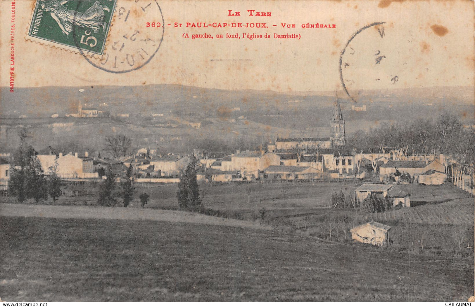 81-SAINT PAUL CAP DE JOUX-N°5181-H/0343