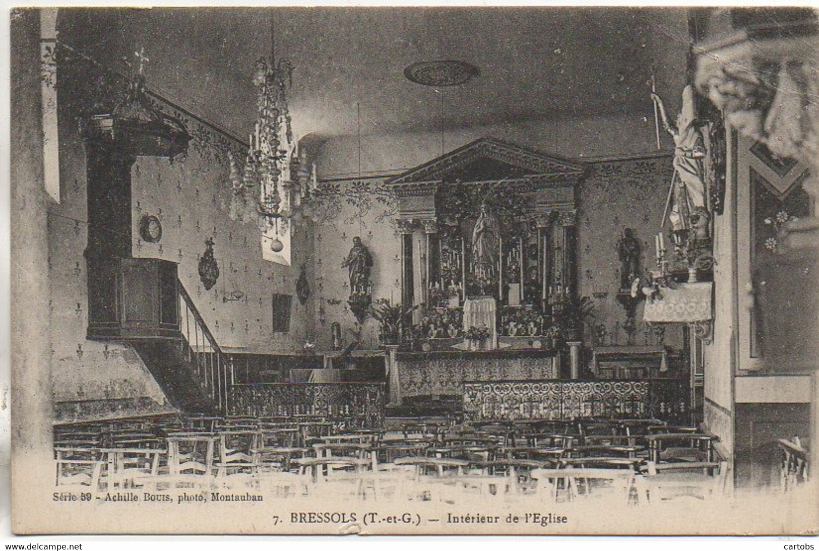 82 BRESSOLS Intérieur de l'Eglise