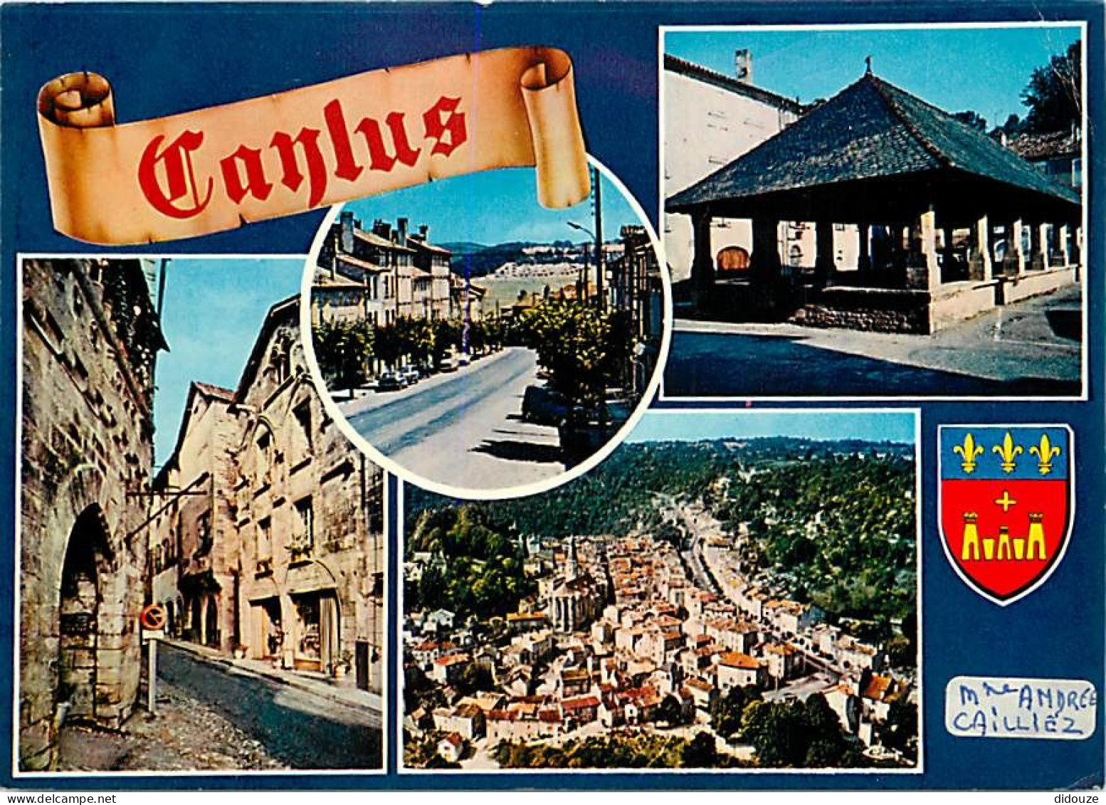 82 - Caylus - Multivues - Blasons - CPM - Voir Scans Recto-Verso