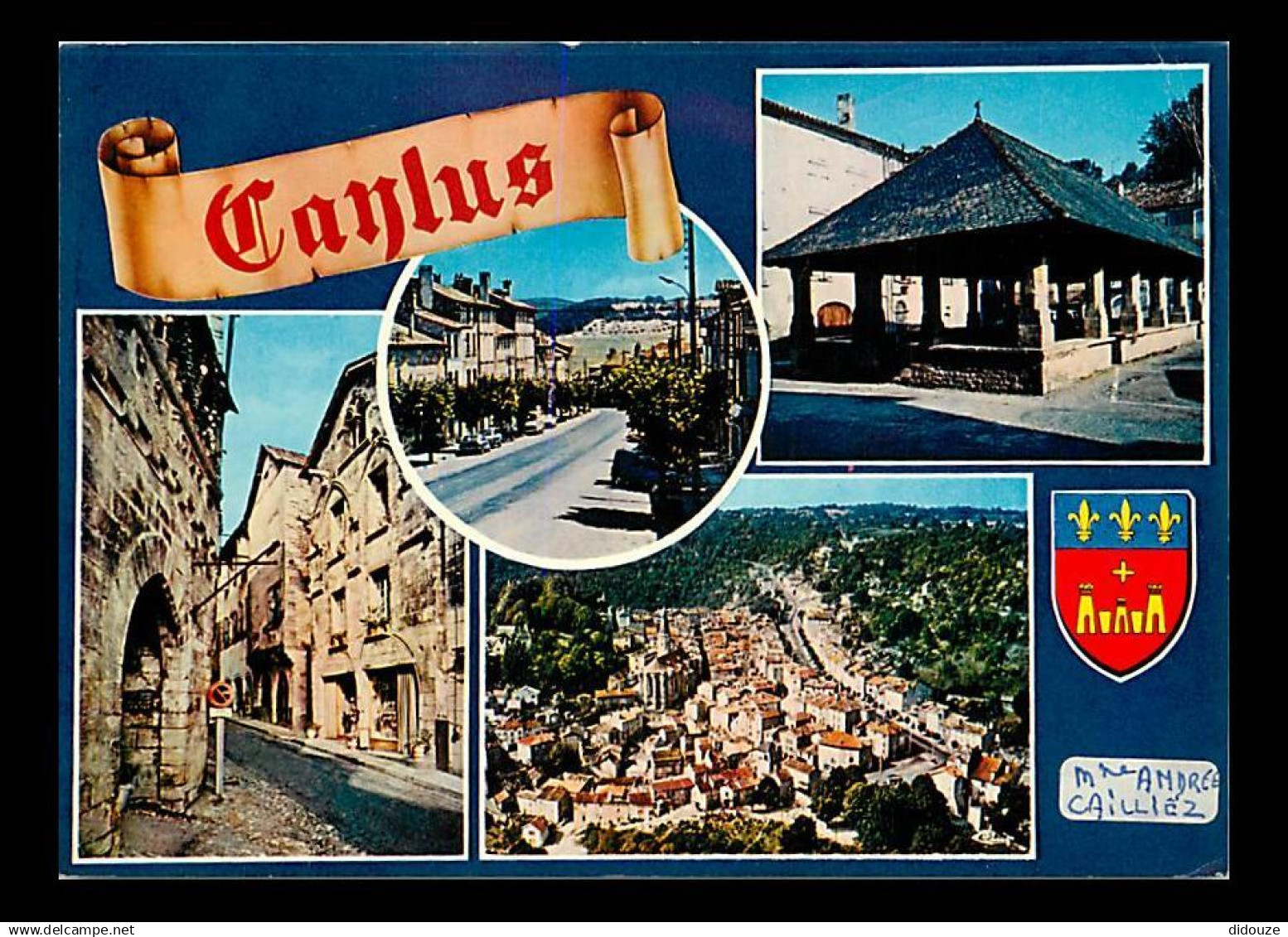 82 - Caylus - Multivues - Blasons - CPM - Voir Scans Recto-Verso