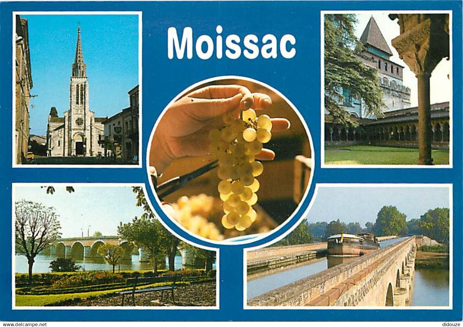 82 - Moissac - Multivues - Raisins - CPM - Voir Scans Recto-Verso