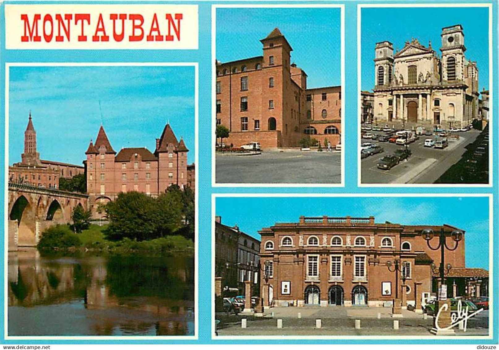 82 - Montauban - Multivues - Automobiles - Flamme Postale de Montauban - CPM - Voir Scans Recto-Verso